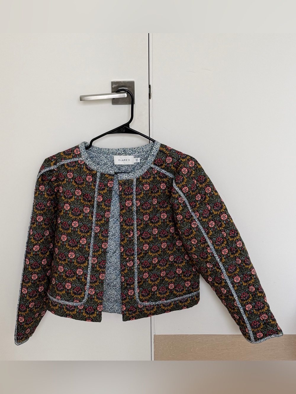 CLARE V - Lilou Jacket - S - Like New